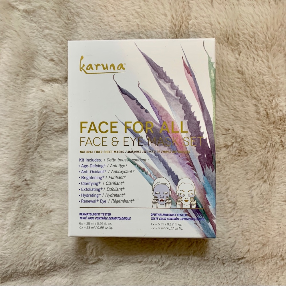 Karuna Face For All - Face & Eye Mask Set